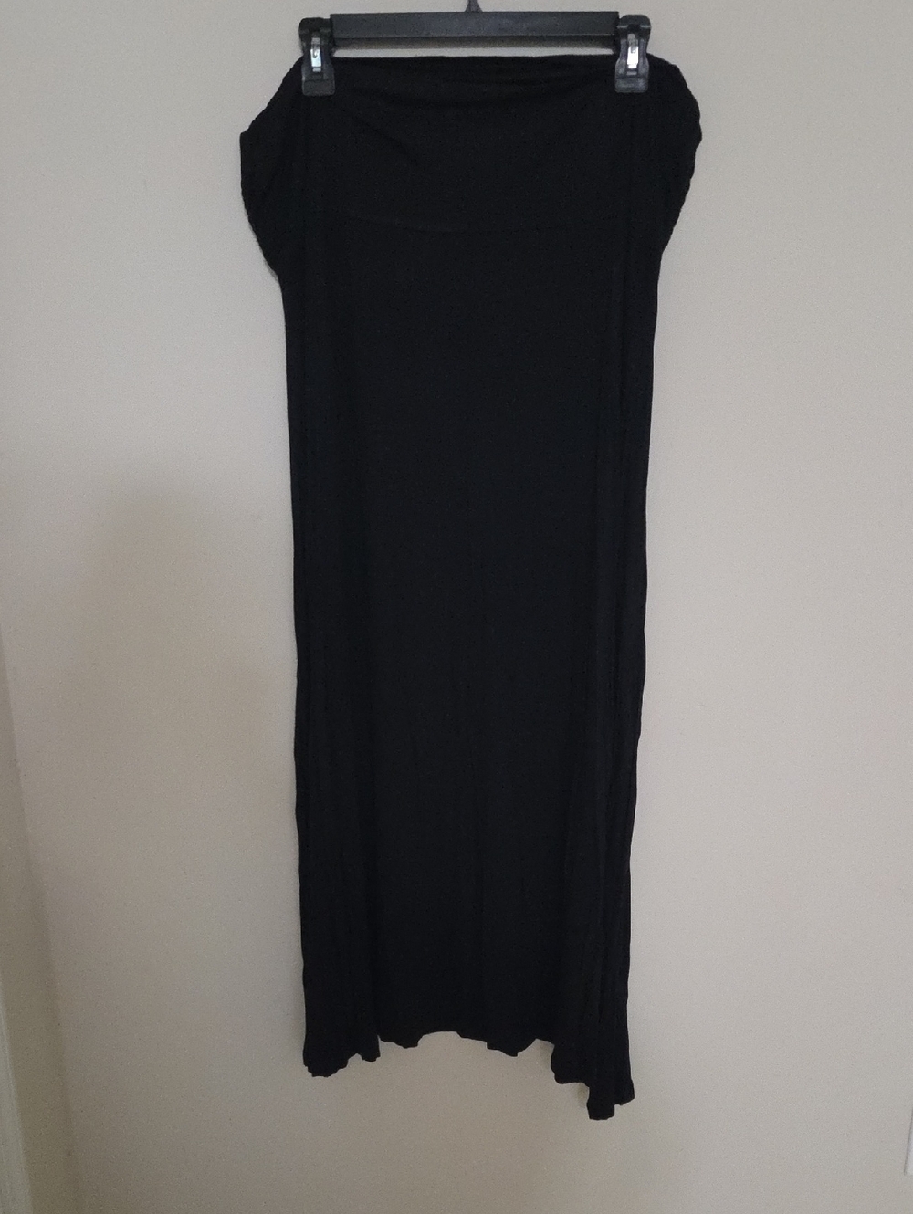 bobeau Black Tube Maxi Dress